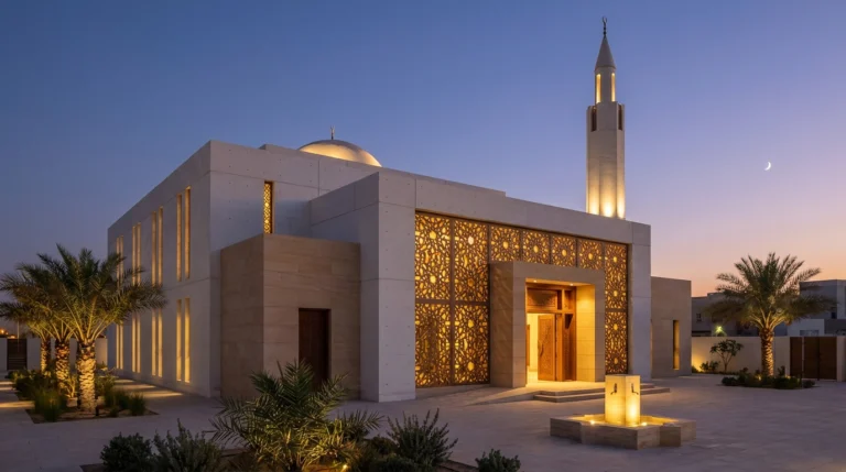 Mosque Rendering
